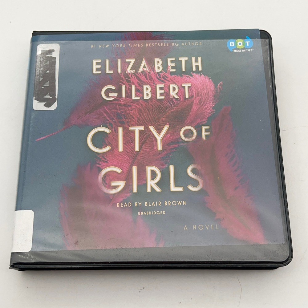 City of Girls Elizabeth Gilbert Audiobook 12 CD Set‎ Unabridged Blair Brown BOT